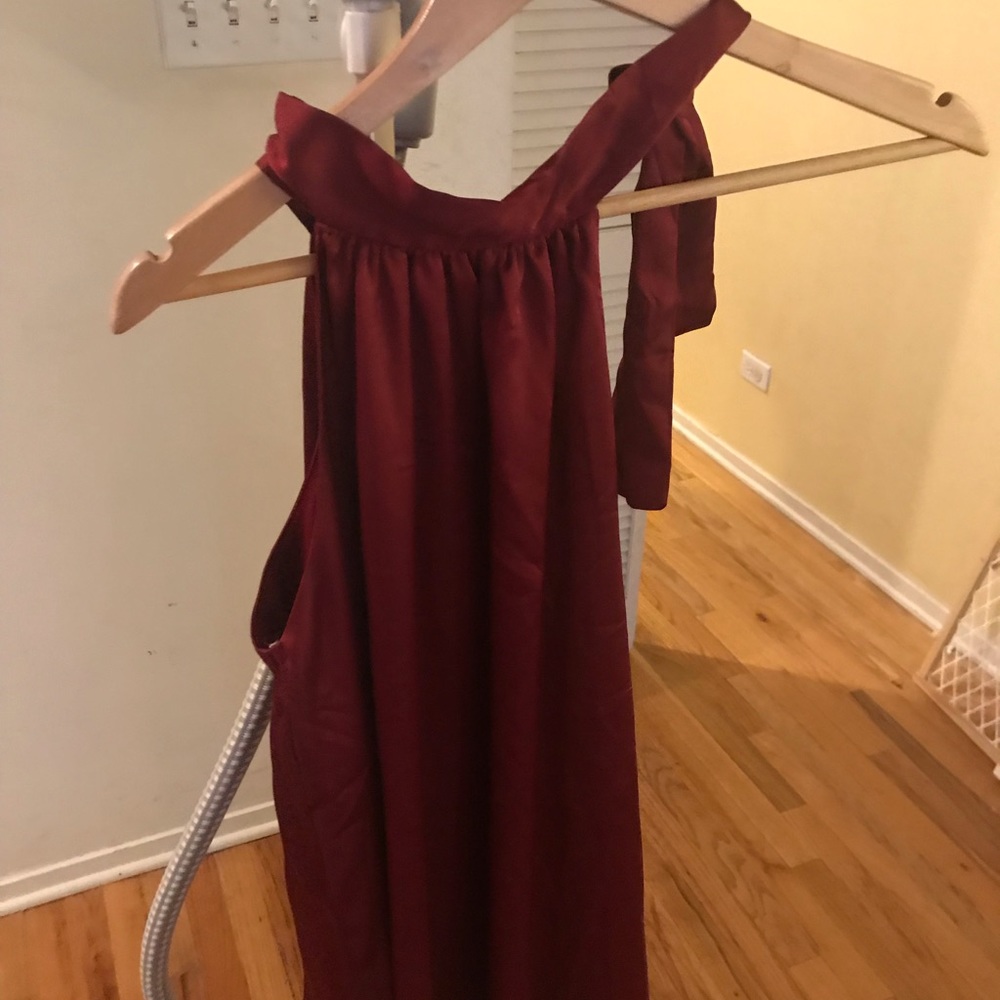 NWT Akira woman’s dress - Maroon - size S